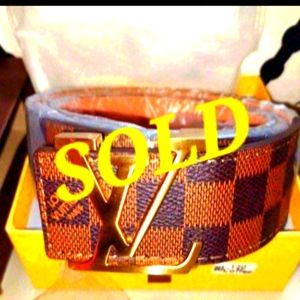 🎓👑🎂  BEAUTIFUL  BROWN 2 TONE BELT FOR GRAD OR DAD 🎓👑🎂